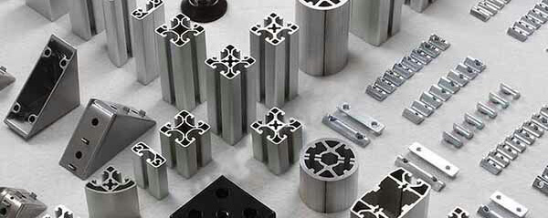 Wide range of modular aluminium profile